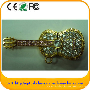 Schmuck Gitarre USB Flash mit CE, RoHS, FCC (ES623)